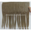 plastic fireproof UV resistant recyclable palm thatch